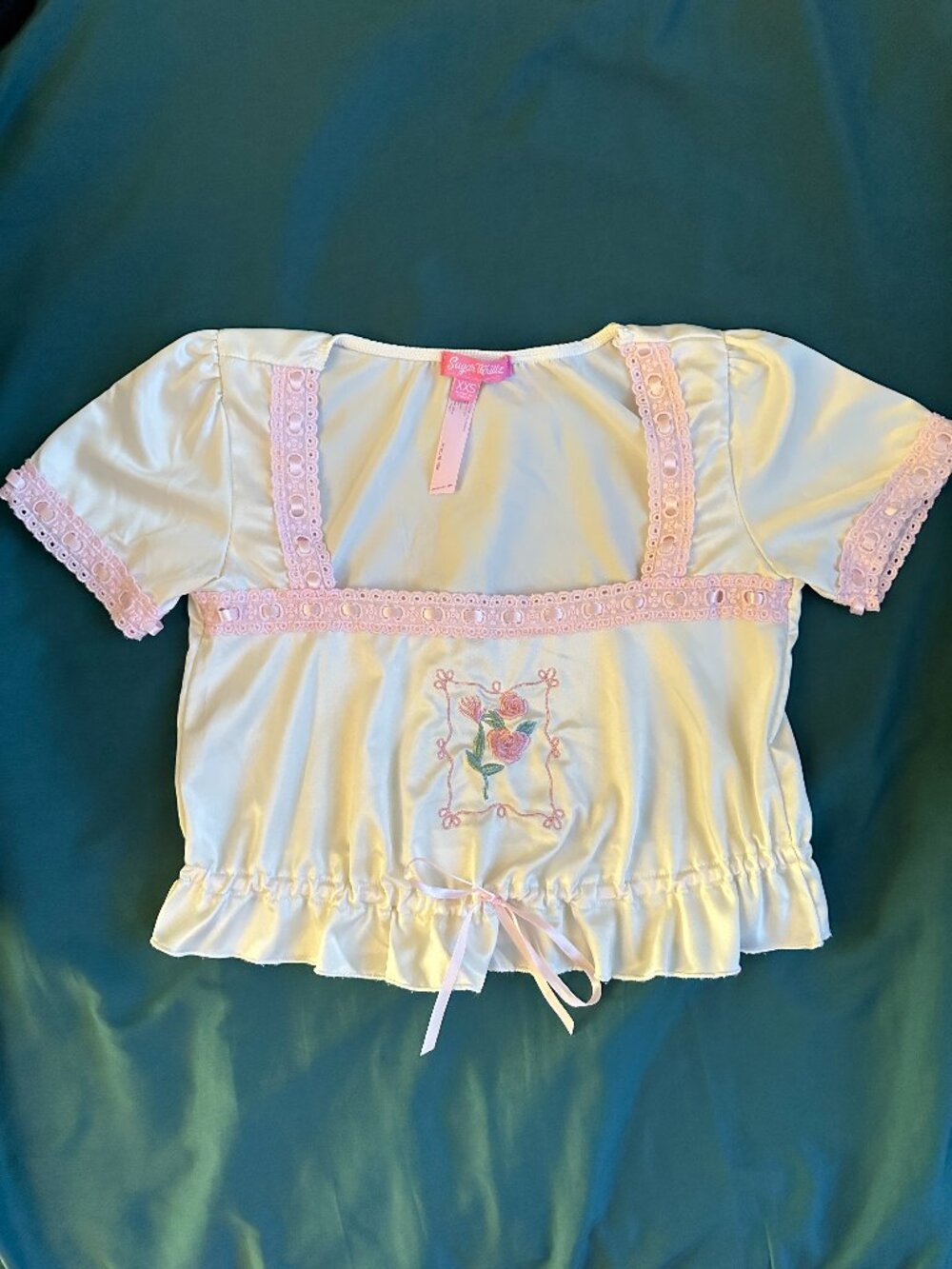 Floral Crop Top
